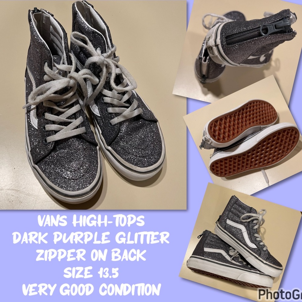 KIDS VANS HIGH-TOPS - GREAT CONDITION
